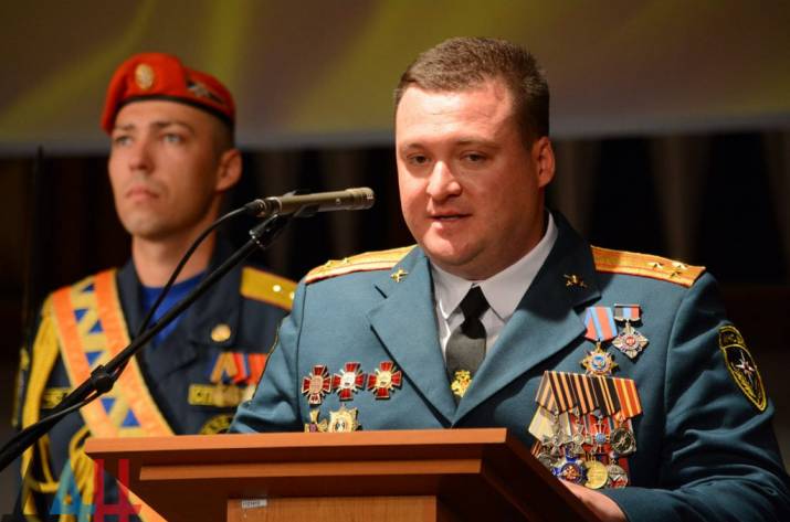 Одному из ближайших соратников Захарченко, комбату 