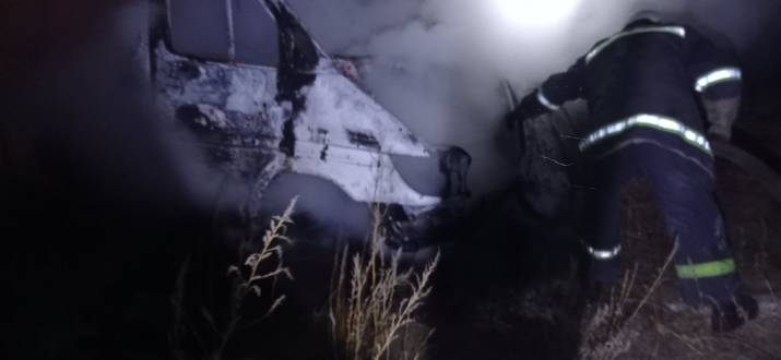 В Лисичанске ликвидировали возгорание автотранспорта.