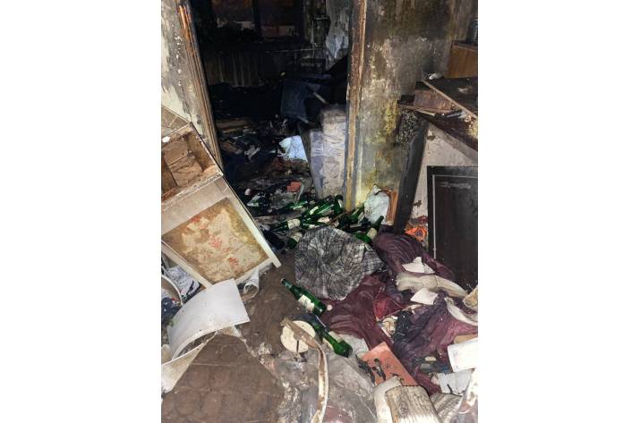 В результате пожара в Северодонецке 44-летний мужчина получил около 40% ожогов тела.