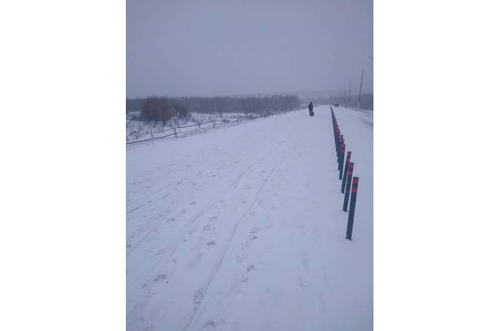 Во избежания травматизма людей просят временно не посещать КПВВ в Станице Луганской.