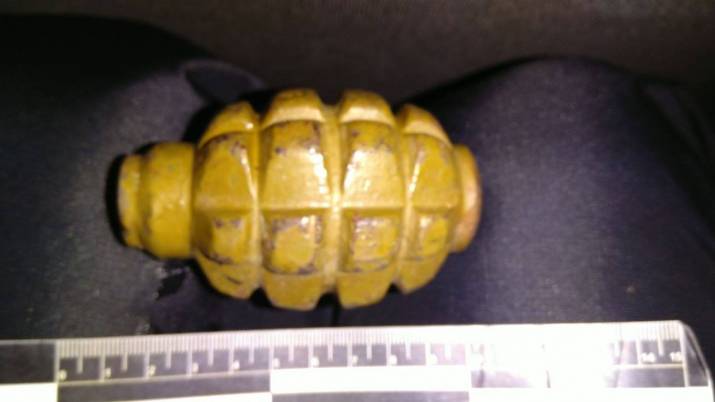 В прифронтовом Золотом во время патрулирования правоохранители обнаружили у ранее судимого местного жителя гранату