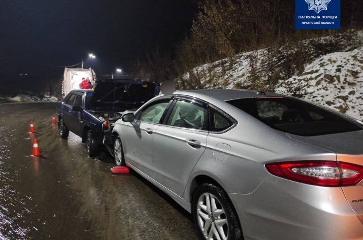 В Лисичанске произошло ДТП с 5 пострадавшими (фото)