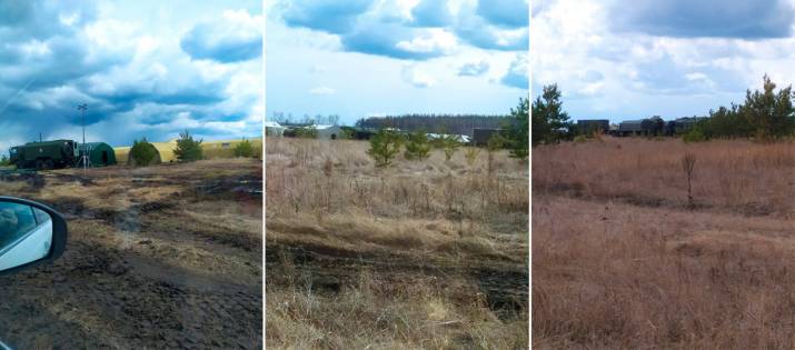 Российские войска обустроили лагерь на границе с Луганской областью - CIT