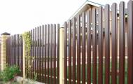 евроштакетник забор