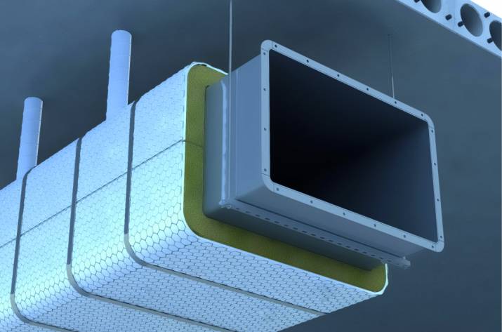 Огнезащита воздуховодов и систем дымоудаления