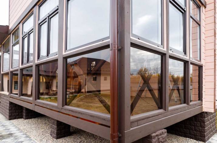 Остекление веранды