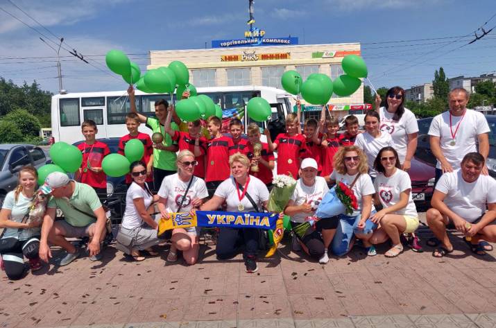 Северодончане завоевали первое место на футбольном турнире в Болгарии