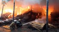 В Харькове произошел масштабный пожар: опубликовано видео