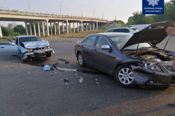 В Северодонецке произошло ДТП. Обошлось без жертв.