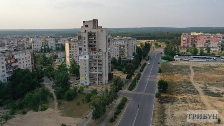 Рубежное с высоты птичьего полета: свежие кадры 