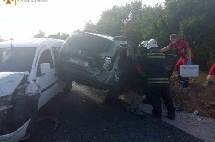 Вчера, 5 августа, в Старобельском районе случилась авария.