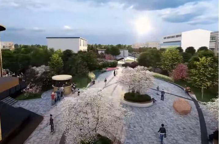 Как будет выглядеть сквер в центре Северодонецка (видео)