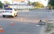 В Рубежном произошло ДТП, в результате которого пострадал велосипедист.