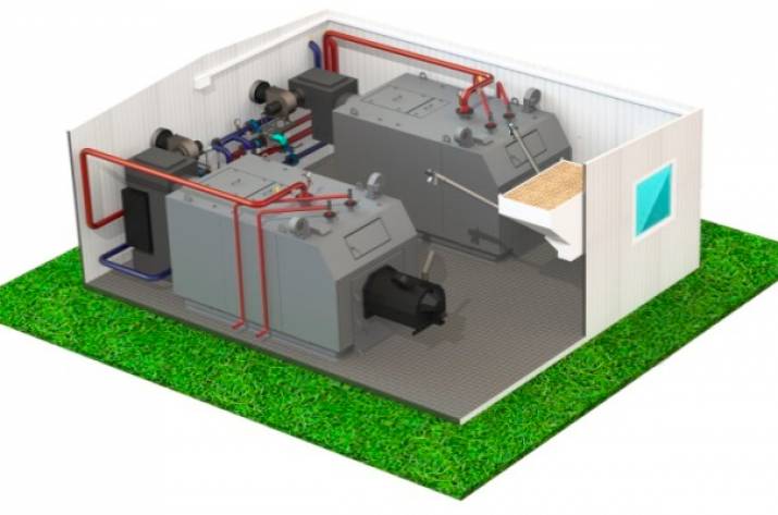 Модульные котельные на твердом топливе