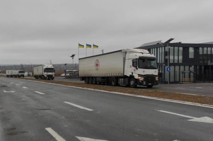 На оккупированную часть Донбасса доставлено еще более 77 тонн гуманитарного груза.