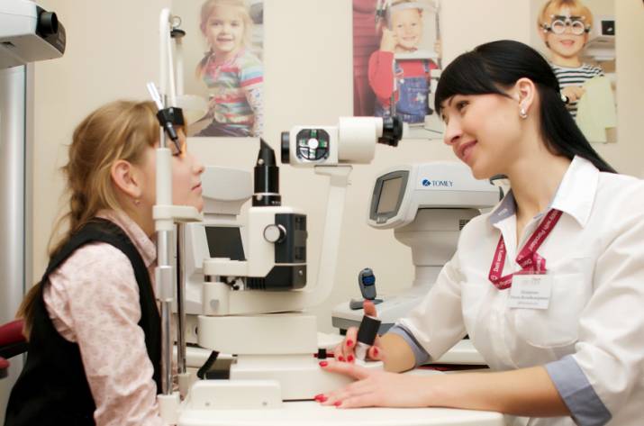 детский окулист проверка зрения