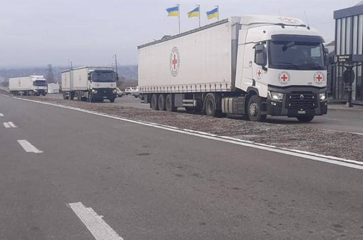 На оккупированный Донбасс доставили еще более 44 тонн гуманитарного груза.