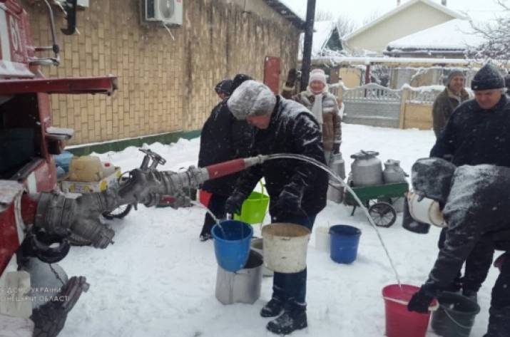 Подвоз воды