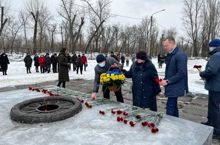В Рубежном отметили годовщину освобождения от немецко-фашистских захватчиков