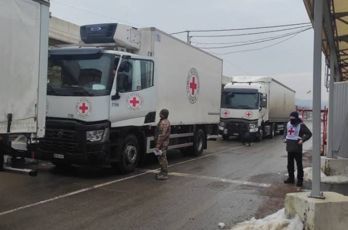 На временно оккупированную часть Донецкой и Луганской областей доставлено более 3 тонн гуманитарного груза.
