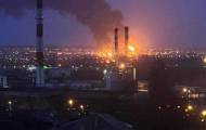 В Белгороде прогремели взрывы, горит нефтебаза (видео)