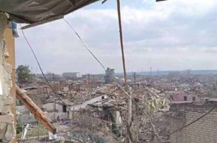 Орки ровняют Рубежное с землей: страшное видео 