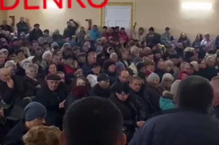 Оккупанты сняли пропагандистское видео о