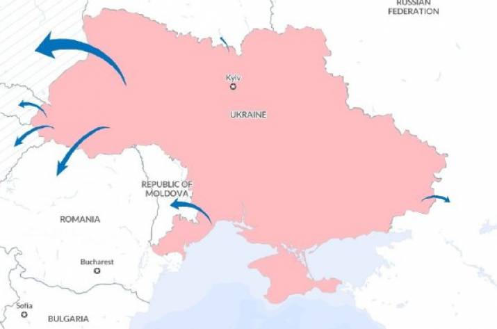 Число украинских беженцев превысило 6,5 млн, - ООН