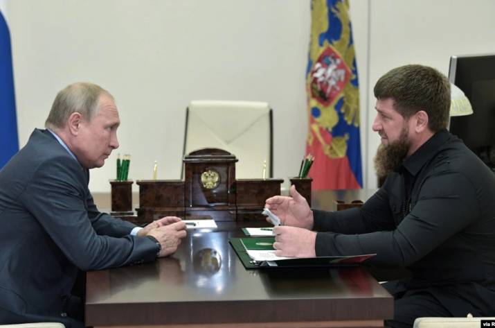 Путин Кадыров