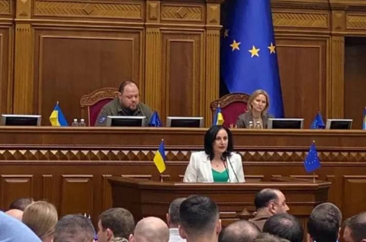 Верховна Рада України призначила на посаду очільниці Міністерства соціальної політики Оксану Жолнович. 