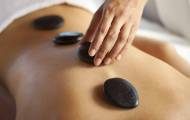 массаж камнем