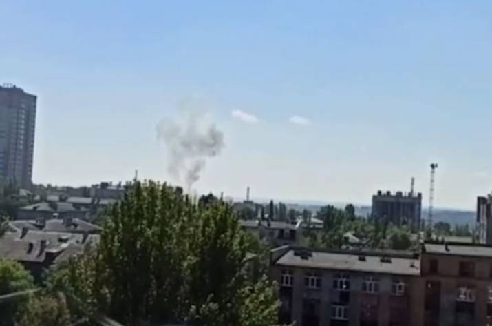 Взрыв Донецк