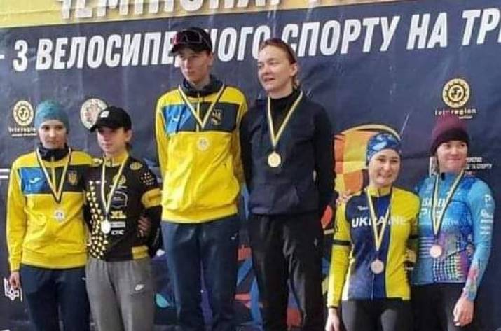 Спортсменка з Луганщини стало бронзова призерка першості України з велоспорту
