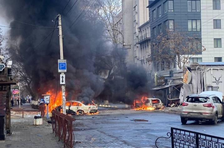 Обстрел Херсон