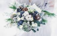 зимовий букет цветы квіти
