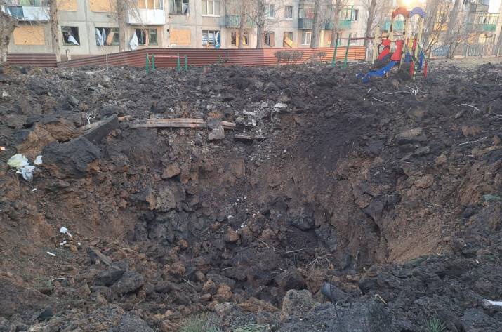 Обстрел Краматорск