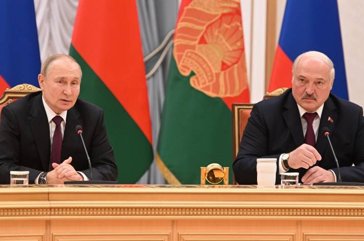 Путин Лукашенко