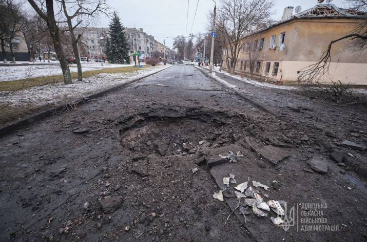 Обстрел Краматорск