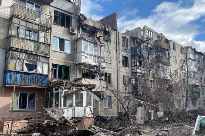 Обстрел Покровск