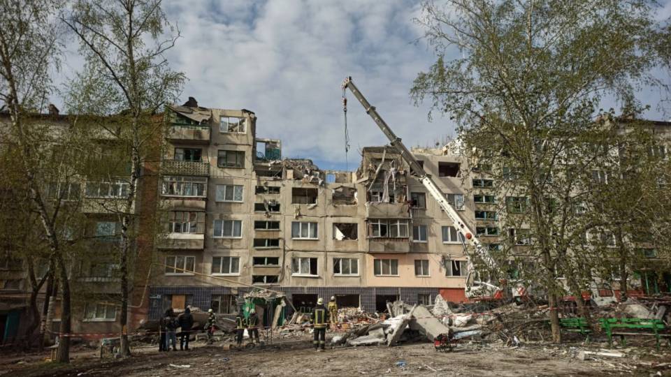 Обстрел Славянск