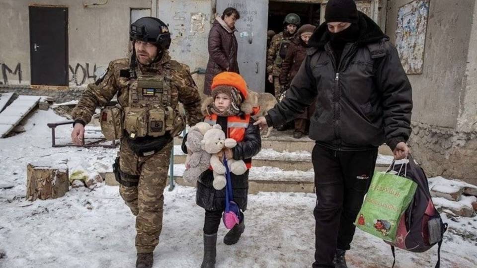 евакуація дітей