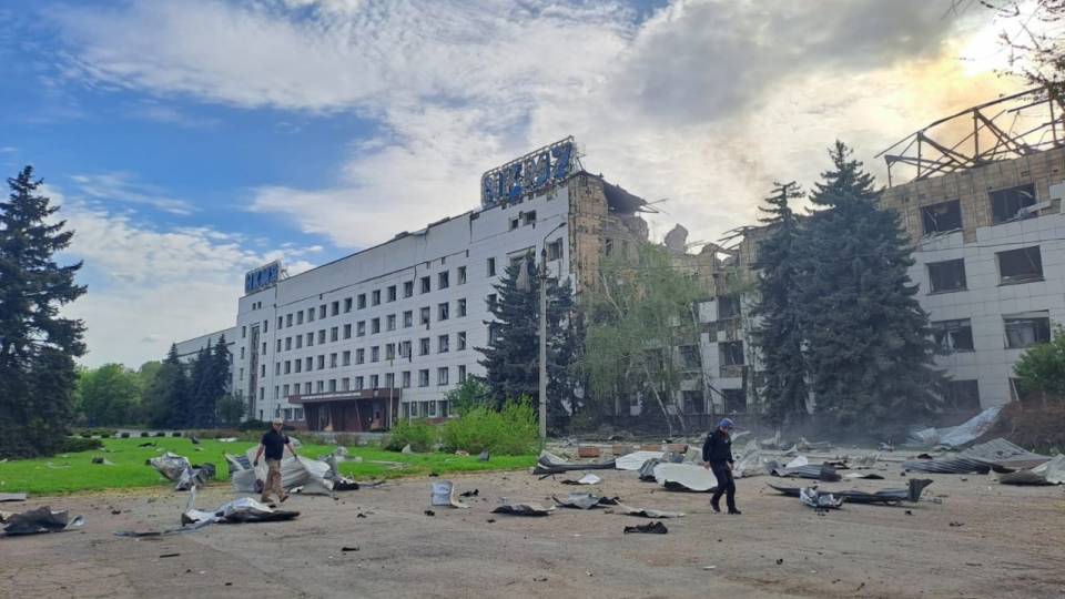 Обстрел Краматорск