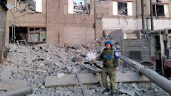 Обстрел Луганск