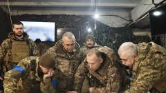 Олександр Сирський в Бахмуті