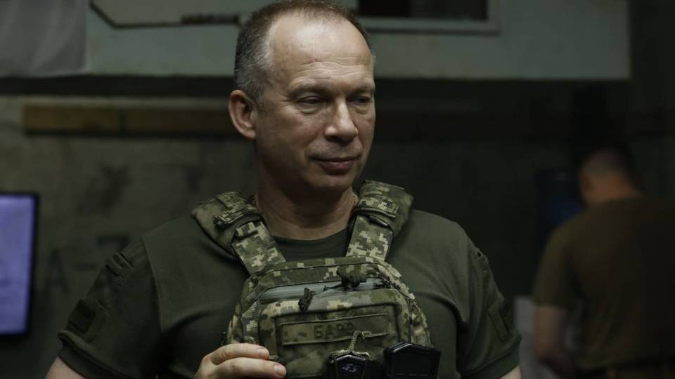 Олександр Сирський в Бахмуті