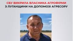 Підозрюваний в колабораційній діяльності