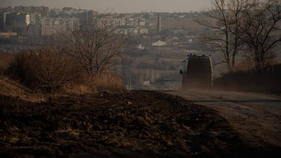 Українські військові в Бахмуті