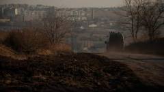 Українські військові в Бахмуті