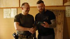 Олександр Сирський на передових позиціях українських військових