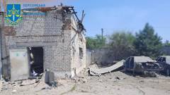 Обстрел Херсона